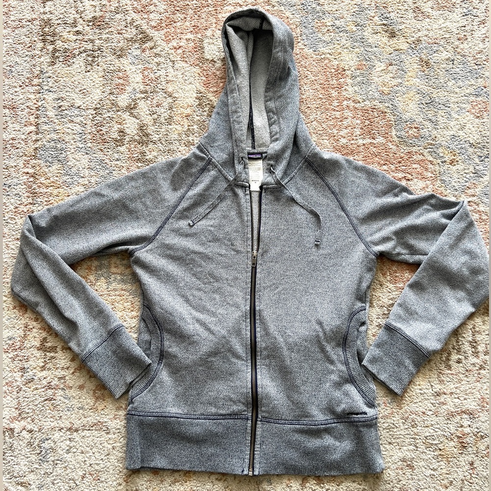 Patagonia Cloud Stack Hoodie - Blue - Women's Size Medium